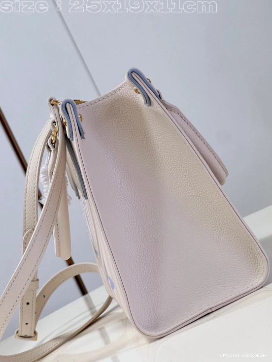 Official oldcobbler VUITTON ONTHEGO LOUIS PM-25*19*11.5cm 0712